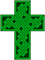 Celtic key Cross.svg