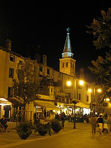 Centro storico di notte