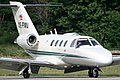 … un Cessna 525 CitationJet 1 de la compagnie Austin Jet, …