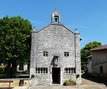 Die Kapelle Notre-Dame de Bon Secours im Ortskern von Champagnac-de-Belair