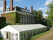 Commissioner's House and banqueting marquee