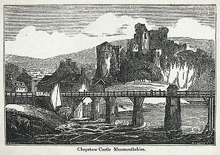 Chepstow castle, Monmouthshire