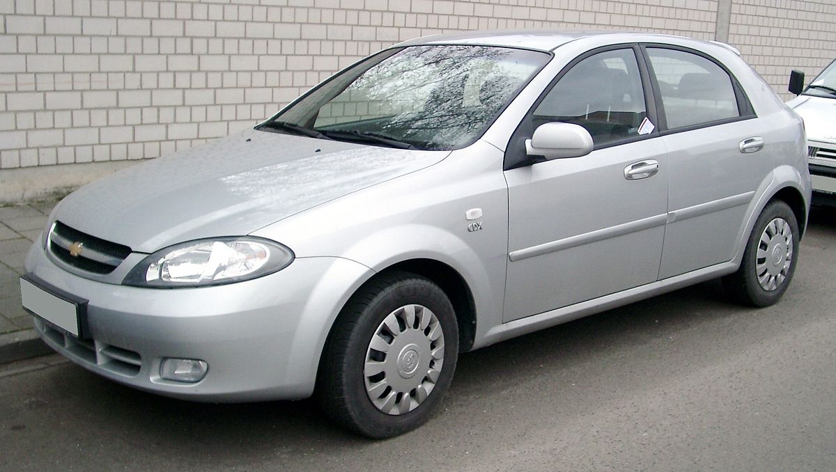 объём бака chevrolet lacetti