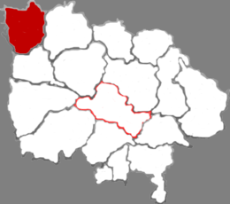 Contea di Yonghe – Mappa