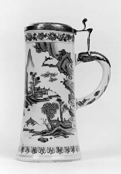 File:Chinese - Tankard with Dutch Silver Lid - Walters 492259.jpg