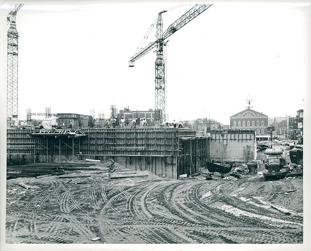 City Hall construction, c. 1960s