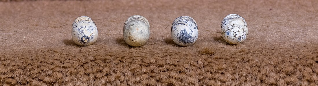 Civil War Minié ball, top end