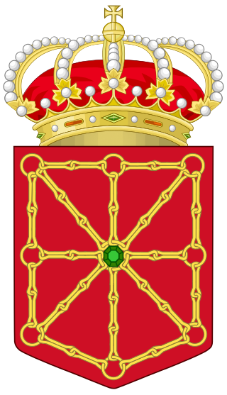 <span class="mw-page-title-main">Coat of arms of Navarre</span>