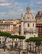 Colonna Traiana Santissimo Nome di Maria dome Rome.jpg