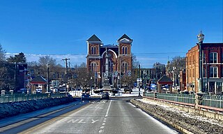 <span class="mw-page-title-main">Owego, New York</span> Town in Tioga County, New York, US