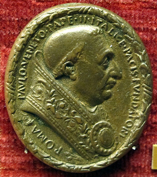File:Cristoforo di geremia, medaglia di paolo II, (senza verso).JPG