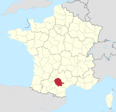 Département 81 in France 2016.svg