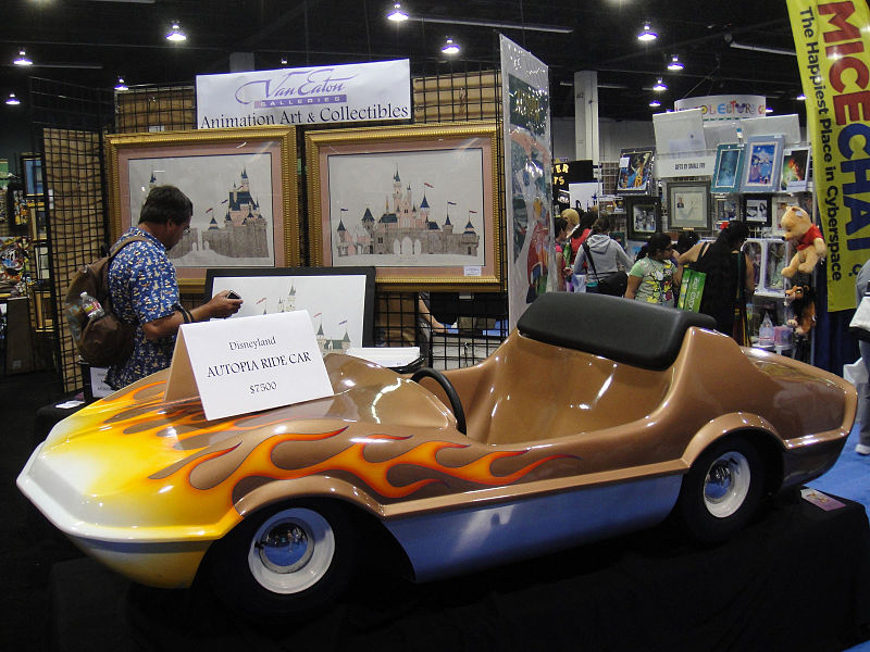 File:D23 Expo 2011 - Disneyland Autopia ride car (6063839791).jpg