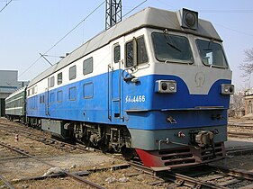 作為四方機車車輛廠自備車的東風4C型4466號機車