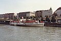 DFS Johann Strauß, Liegeplatz Donaukanal, August 1989