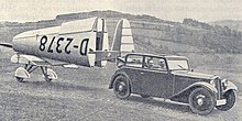 Die DKW Erla Me 5a wie sie im September 1933 im L'Aérophile vorgestellt wurde