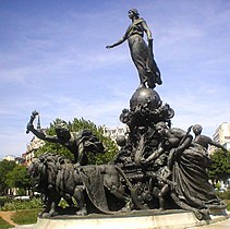 Triumf Republiki, 1899, Plac Narodu, Paryż