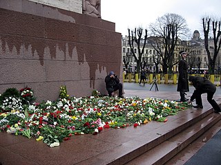 <span class="mw-page-title-main">Remembrance Day of the Latvian Legionnaires</span> Day commemorating soldiers of the Waffen SS unit