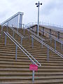 Deserted steps from the Greenway to the 2012 Olympic games entrance (7775076856).jpg