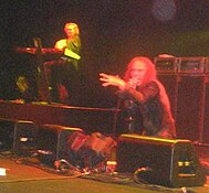 El grupo de heavy metal Dio en una presentación en Río de Janeiro, Brasil, 2006.