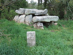 Illustrasjonsbilde av artikkelen Dolmen de Roch-Feutet