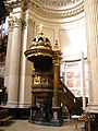 View of pulpit