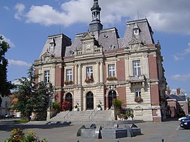 The town hall in Doullens