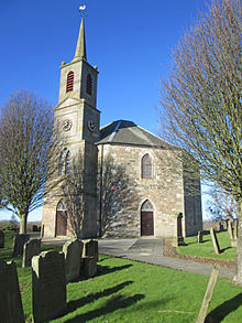 The unusual octagonal Kirk of Dreghorn Dreghorn Parish Kirk.jpg