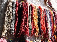 Dyed wool Dyed wool.jpg