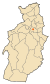 Carte de la wilaya de Tébessa