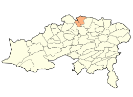 Distretto di Aïn Djasser – Mappa