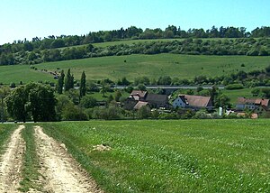 View over the Ramsborn to the Karlswald and the Karlskuppe