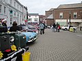 The Earl Mountbatten Hospice's Christmas 2011 fundraising event, in St Thomas Square, Newport, Isle of Wight.