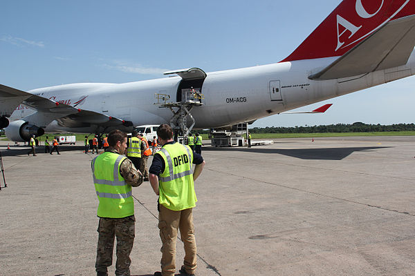 Ebola crisis: More UK aid arrives in Sierra Leone