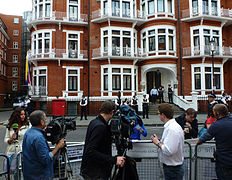 Ecuador's London embassy (13 articles) photo: Nick Hider