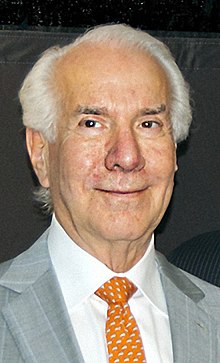 Ed Snider purchased the 76ers in 1996. Ed Snider 2014.jpg
