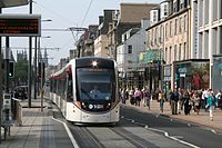 Edinburgh tram, Princes Street, 13 September 2014.jpg