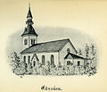Svenska: Edsvära kyrka 1889, Västergötland.