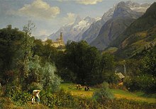 Wine harvest in south Tyrol, painting by Eduard Schonfeld (1839-1885) Eduard Schonfeld Weinernte in Sudtirol.jpg