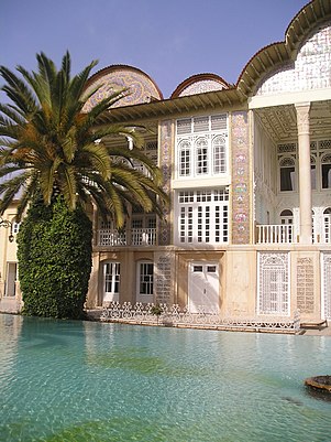 Le jardin d'Eram, parc le plus populaire de Chiraz.