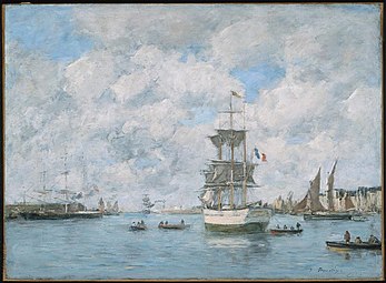 Port du Havre, 1873 Musée des Beaux-Arts (Boston)[82]