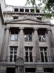 Melton Street front showing Ionic columns Euston Sq 1.JPG