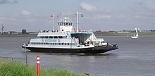 RoPax-Fähre Nordenham auf der Weserfähre Bremerhaven–Nordenham