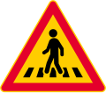 Pedestrian crossing (formerly used )