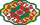 First carpet gul from flag of Turkmenistan.svg
