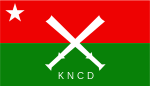 Flag of KNCD Party.svg