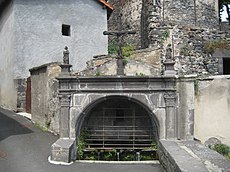 Fontaine de Marsat en 2011.