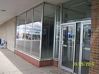 A former Cunningham Drug (later Perry Drug and then Rite Aid) in Oscoda, Michigan. Since this picture was taken, the building has been re-tenanted by Goodwill Industries. Formerperry.jpg