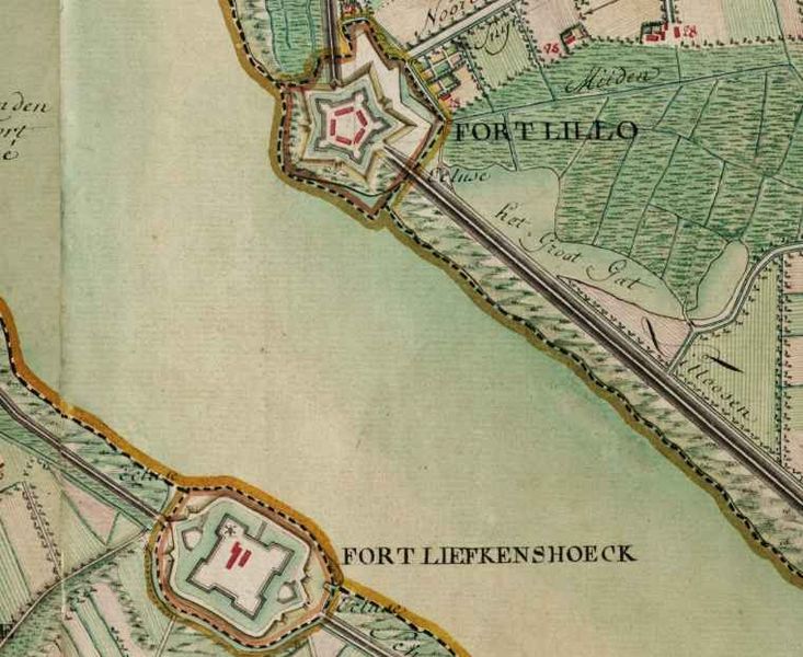 File:Fort Liefkenshoek , Fort Lillo, Belgium ; Ferraris map.jpg