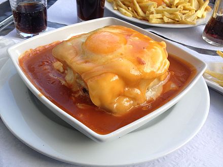 Portuguese version from Porto, called "Francesinha".